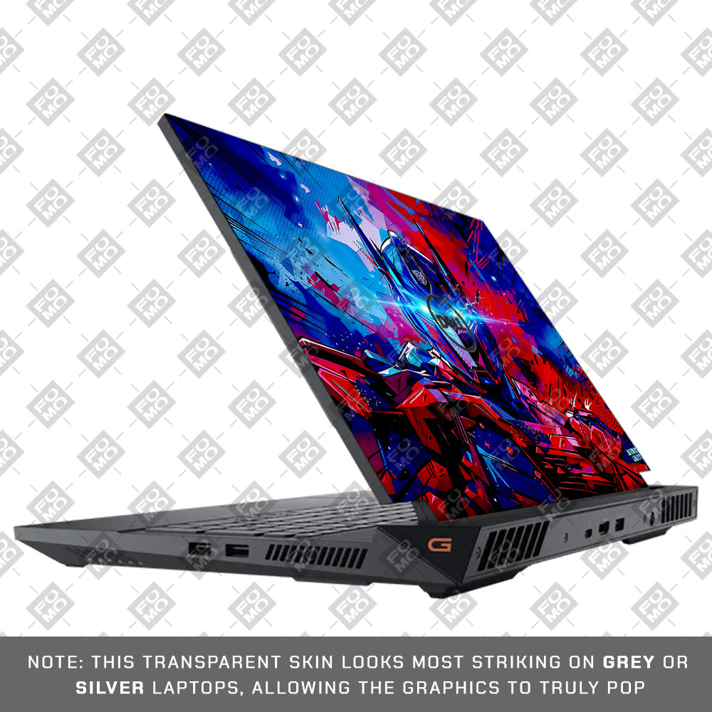 Optimus Prime Transformer Dell G15 5520, 5530 Laptop Skin