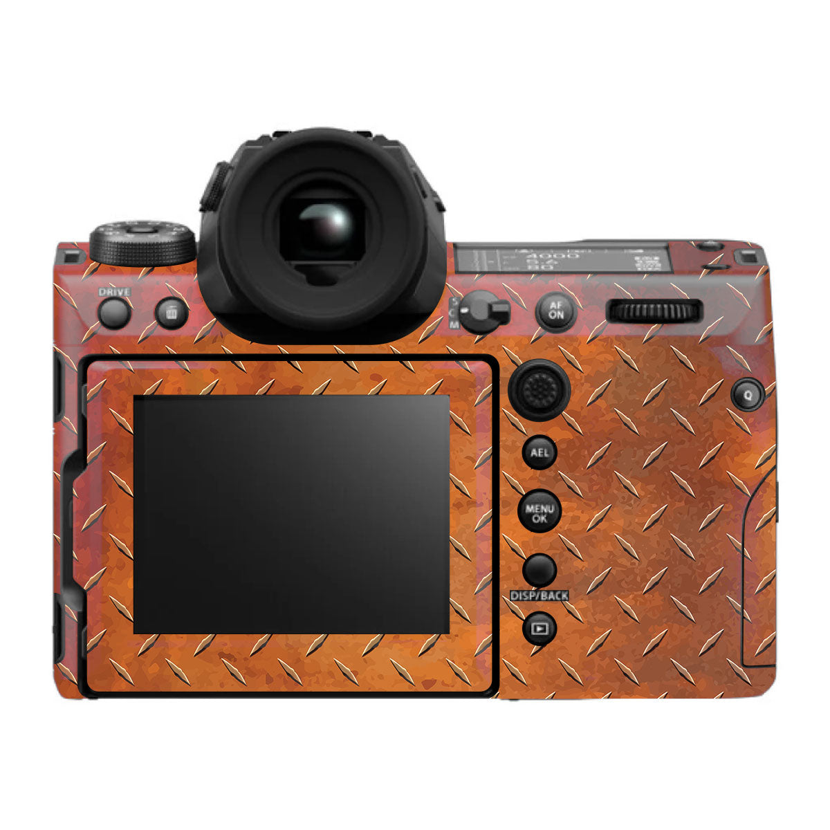 Textured Rust Forge FujiFilm GFX 100S II Camera Skin