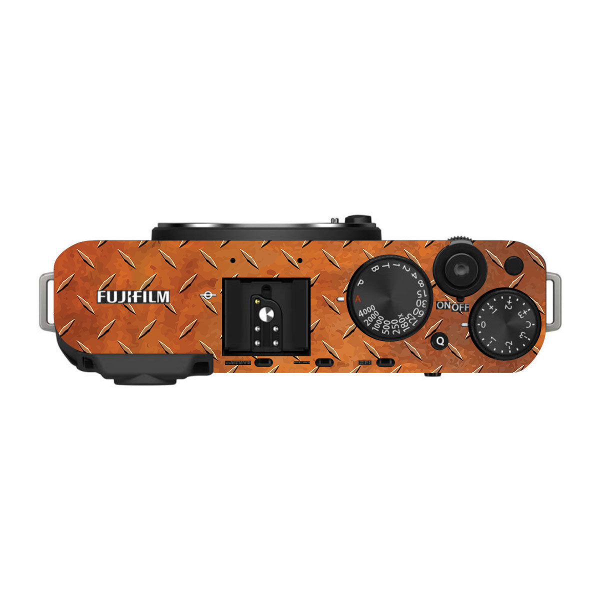 Textured Rust Forge FujiFilm X-E4 Camera Skin