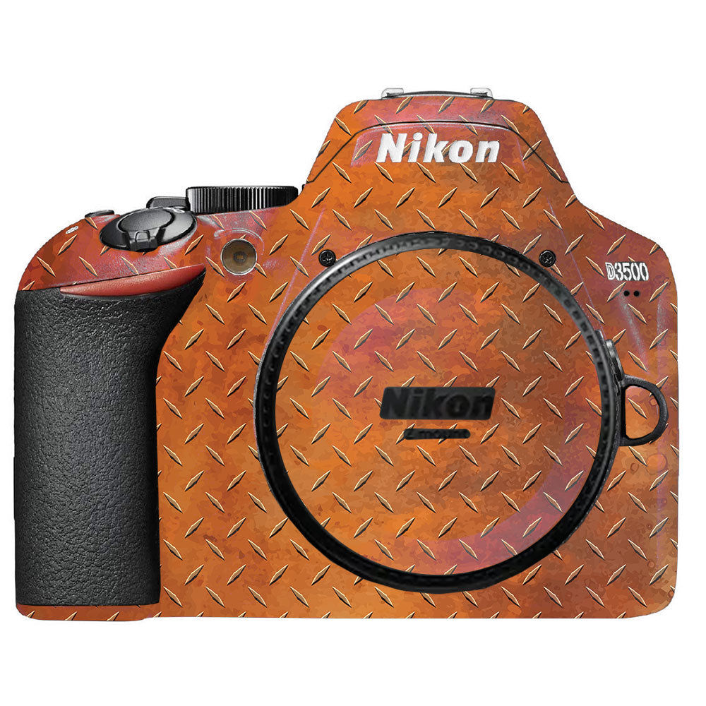 Textured Rust Forge Nikon D3500 Camera Skin