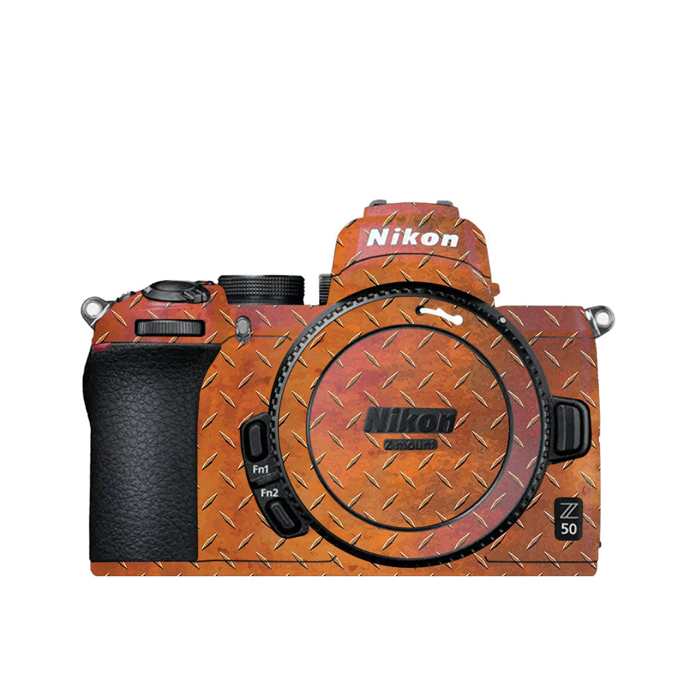 Textured Rust Forge Nikon Z50 Camera Skin