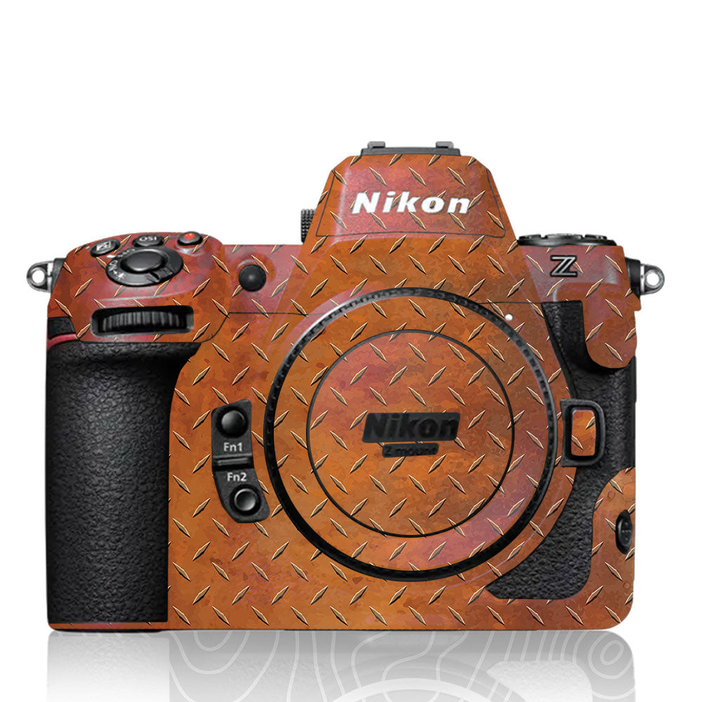 Textured Rust Forge Nikon Z8 Camera Skin
