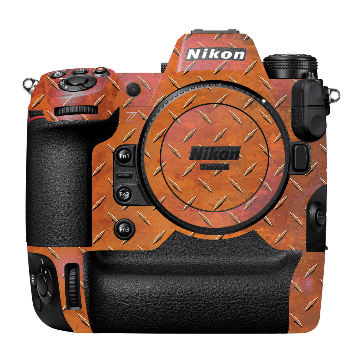 Textured Rust Forge Nikon Z9 Camera Skin