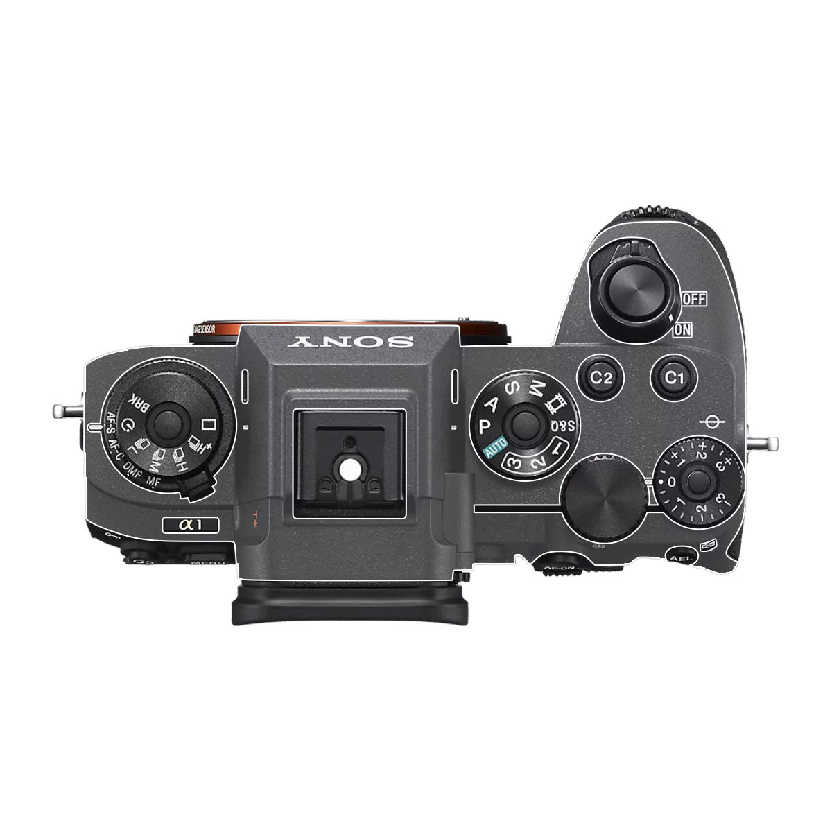Transparent Sony A1 Camera Skin