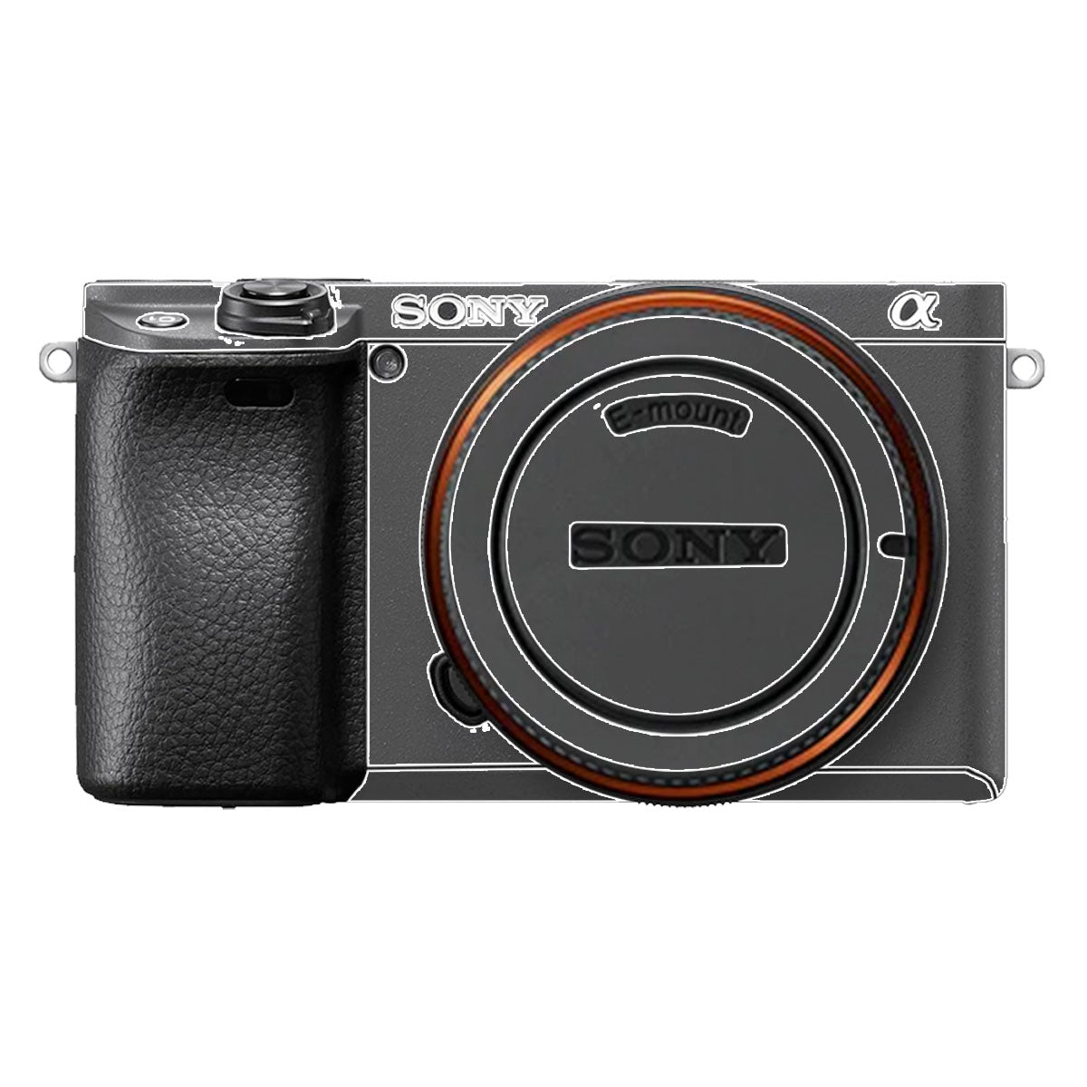 Transparent Sony A6400 Camera Skin