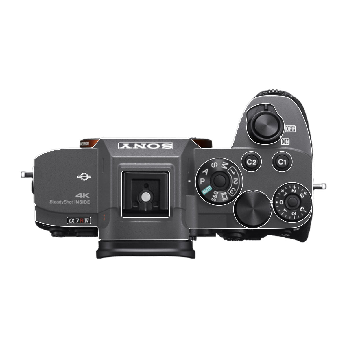 Transparent Sony A7R IV Camera Skin