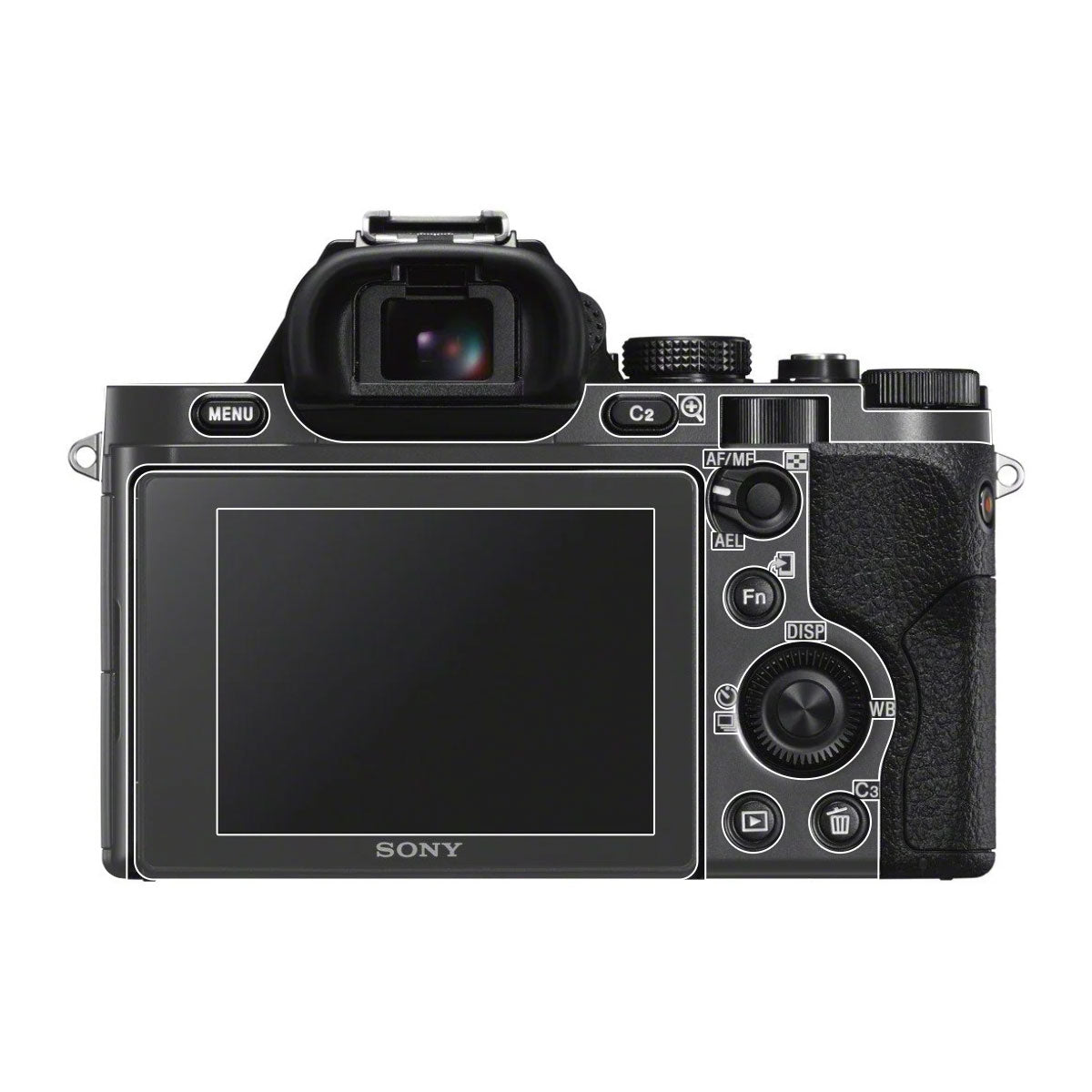 Transparent Sony A7 S Camera Skin