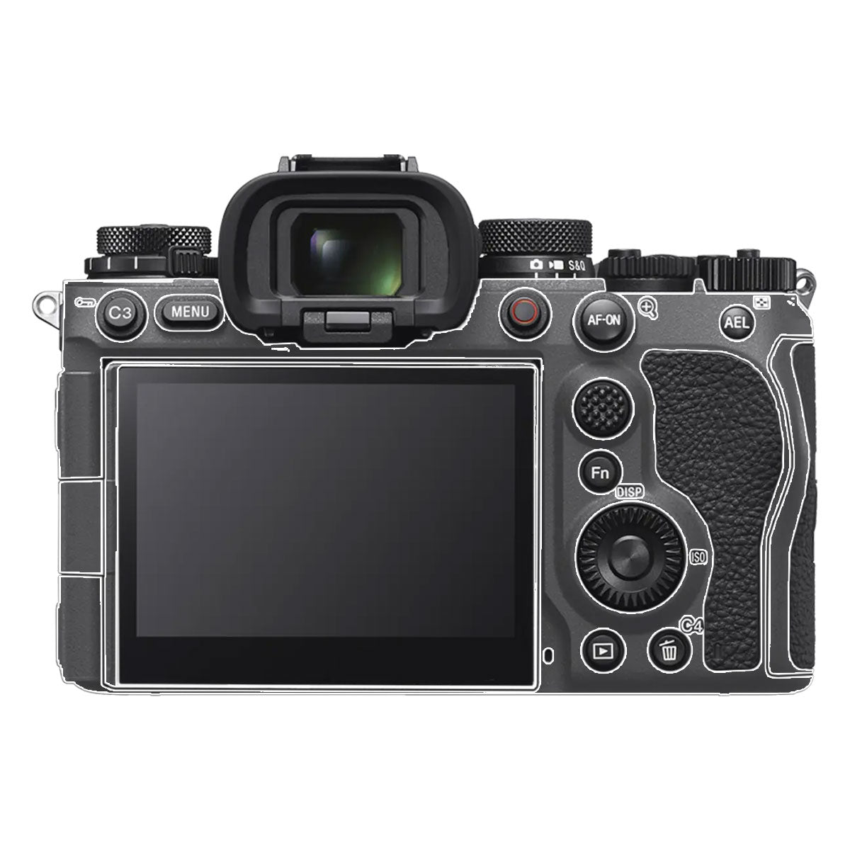 Transparent Sony A9III Camera Skin