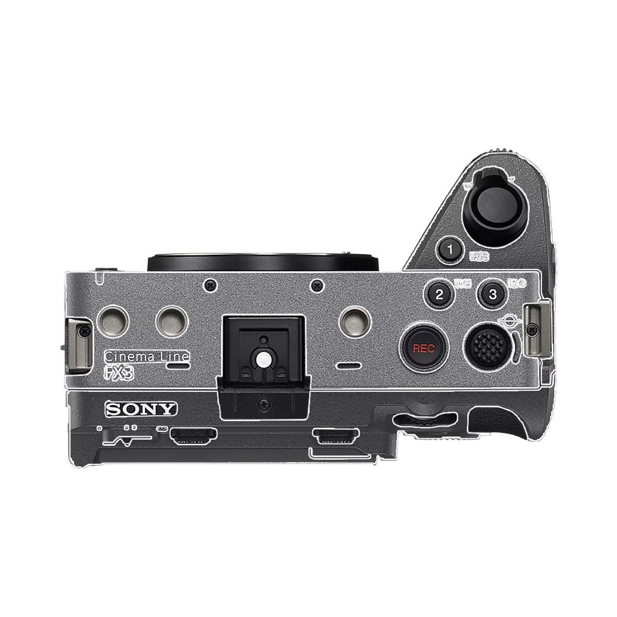 Transparent Sony FX3 Camera Skin