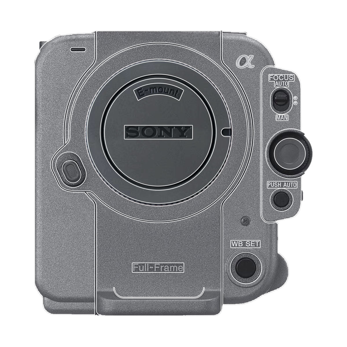 Transparent Sony FX6 Camera Skin