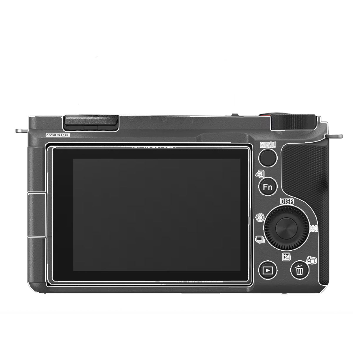 Transparent Sony ZV-E10 Camera Skin