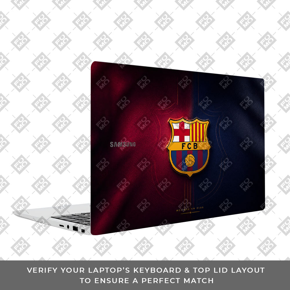 Catalan Pride Barcelona Legacy Samsung Galaxy Book 4 15.6 3D Laptop Skin