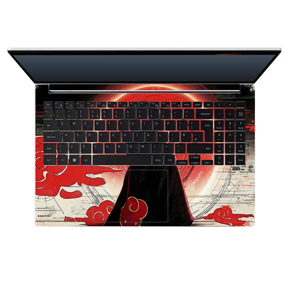 Itachi Uchiha Mark of the Akatsuki Samsung Galaxy Book 4 15.6 3D Laptop Skin