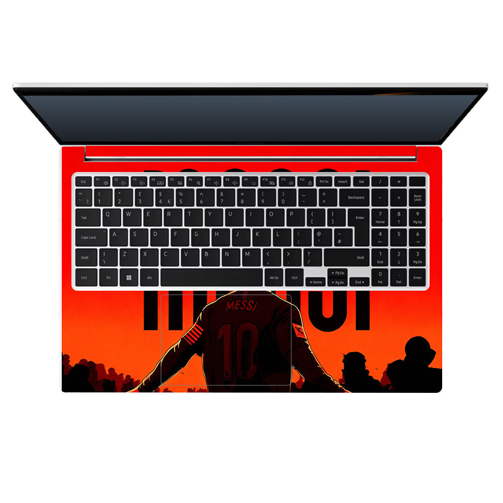 Messi Red Aura Samsung Galaxy Book 4 15.6 3D Laptop Skin