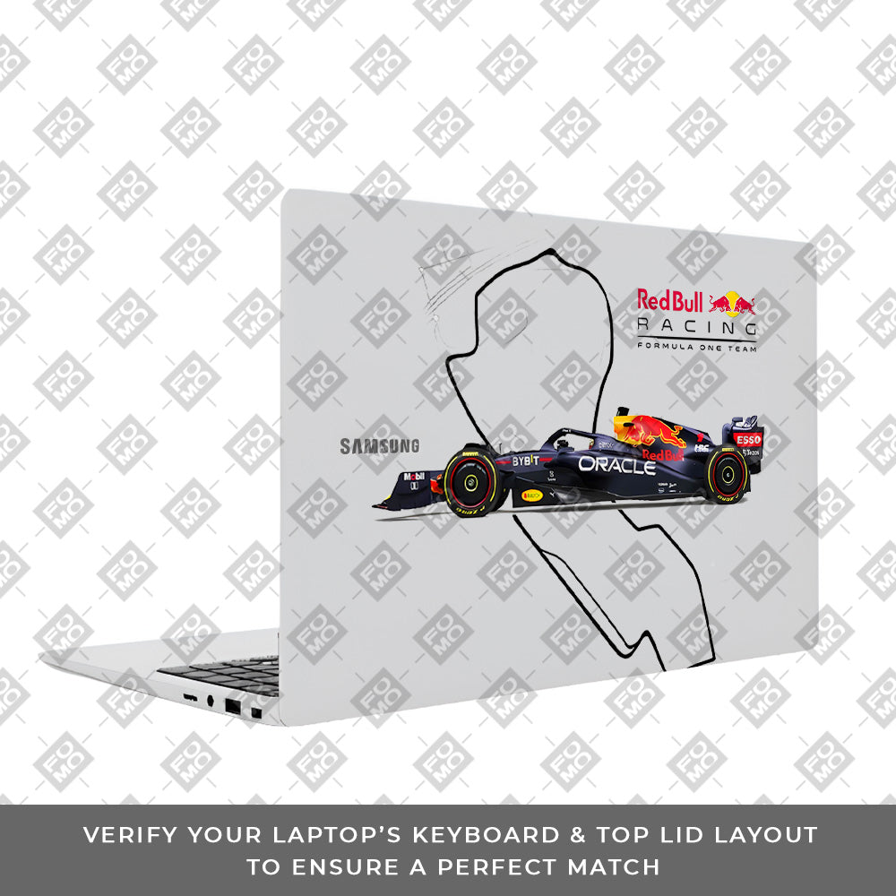 Transparent Track King Samsung Galaxy Book 4 15.6 Laptop Skin