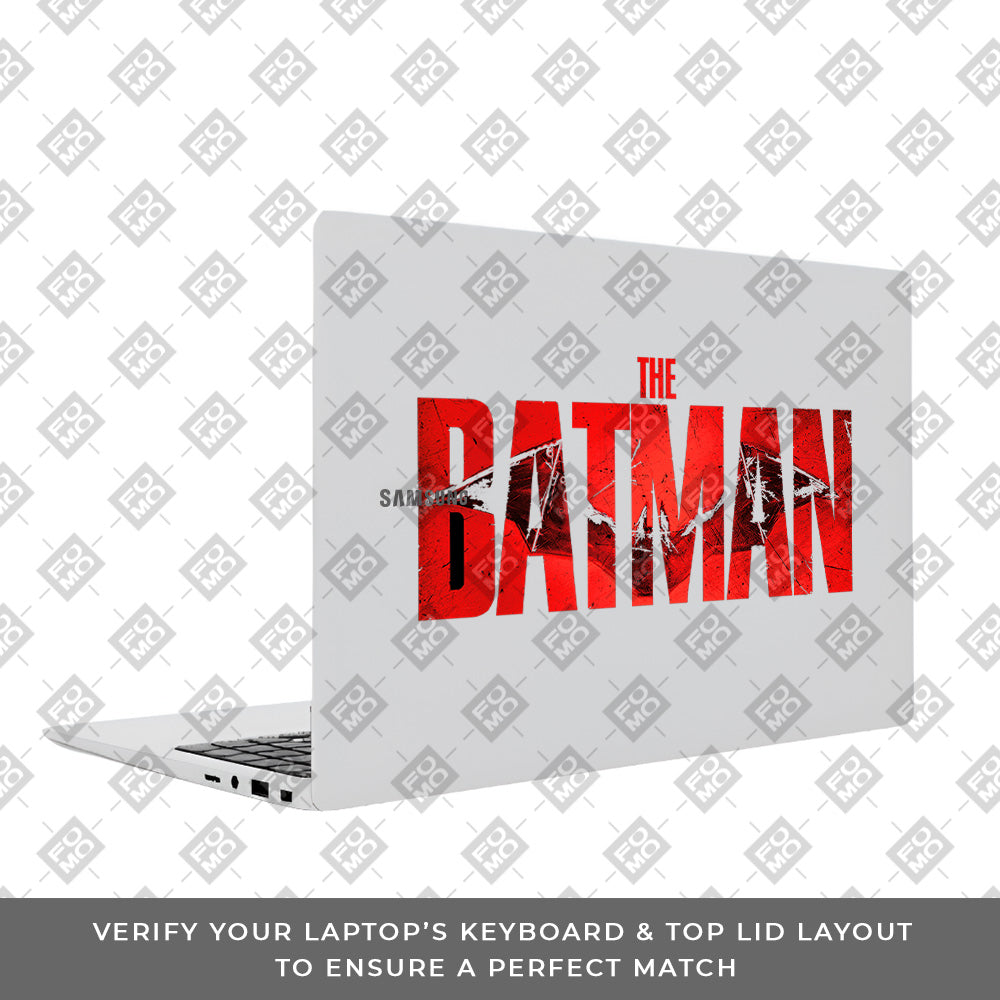 Transparent The Batman Samsung Galaxy Book 4 15.6 Laptop Skin