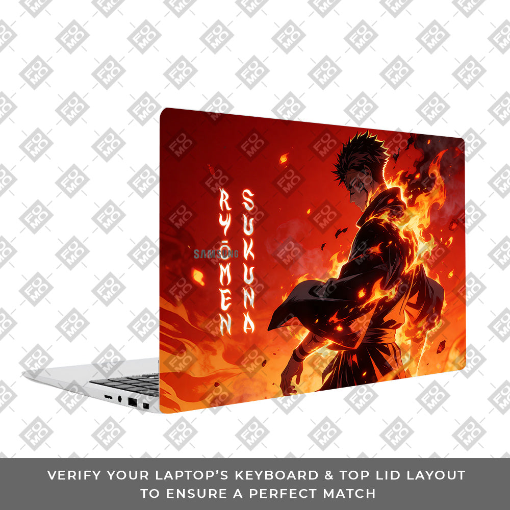 Ryomen Sukuna Lord of Curses Samsung Galaxy Book 4 15.6 Laptop Skin