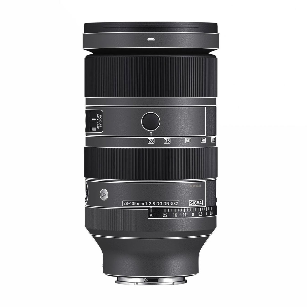 Transparent Sigma 28-105mm F/2.8 DG DN Sony E Camera Lens Skin