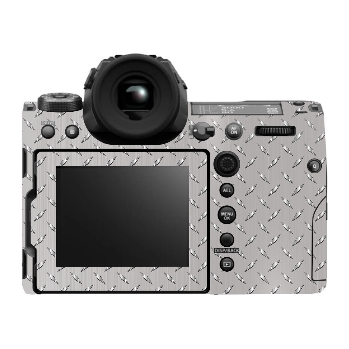 Textured Silver Tread FujiFilm GFX 100S II Camera Skin