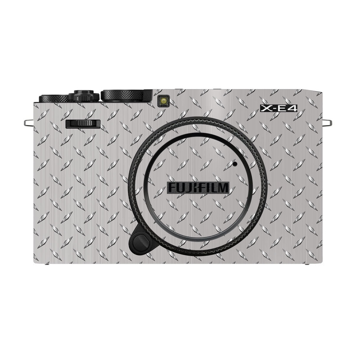 Textured Silver Tread FujiFilm X-E4 Camera Skin
