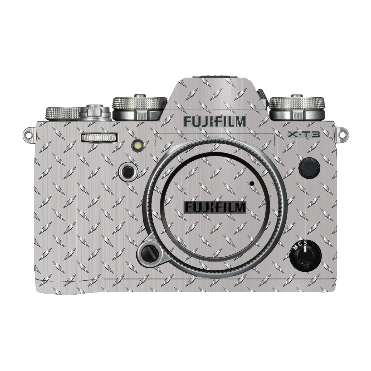 Textured Silver Tread FujiFilm X-T3 Camera Skin