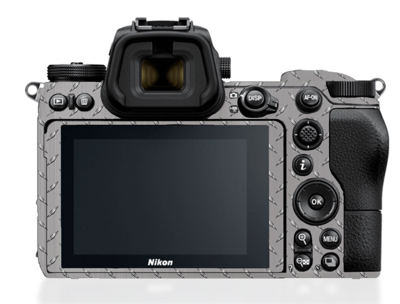Textured Silver Tread Nikon Z6 III Camera Skin