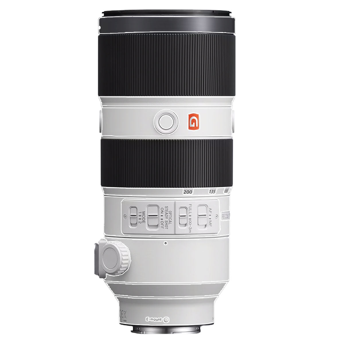 Transparent Sony FE 70–200mm f/2.8 GM OSS Camera Lens Skin