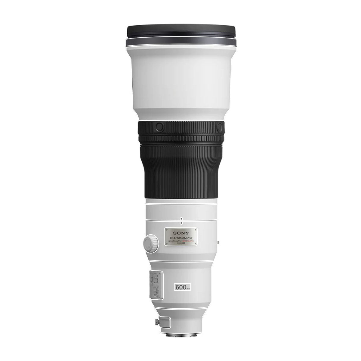 Transparent Sony FE 600mm F/4 GM OSS Camera Lens Skin