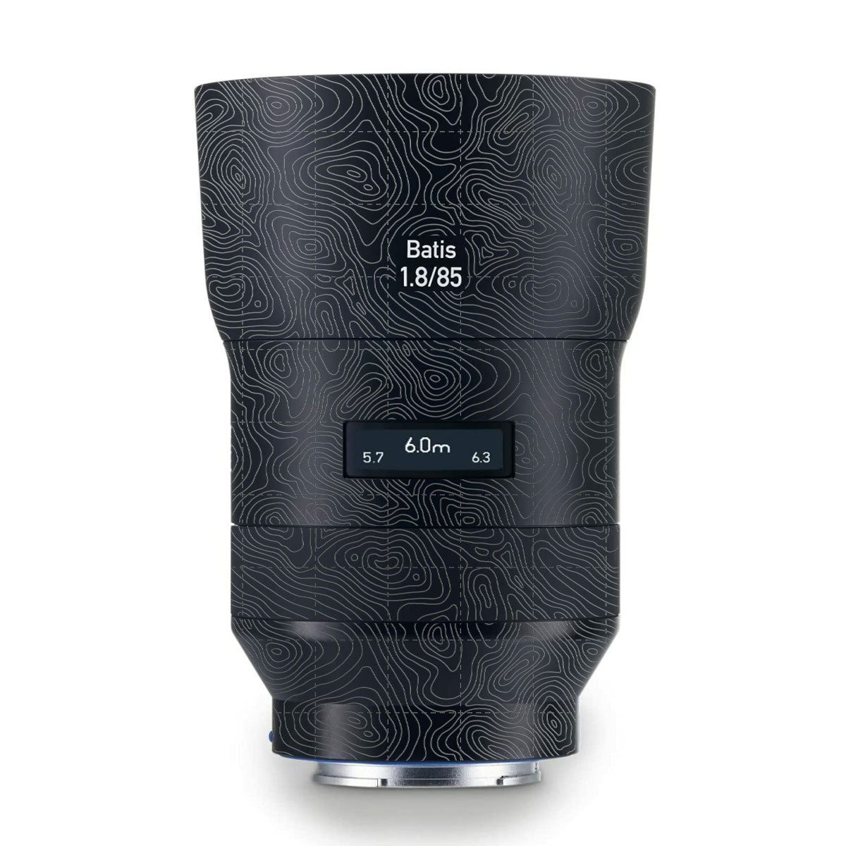 Textured Stealth Slate Zeiss Batis 85mm F/1.8 Camera Lens Skin