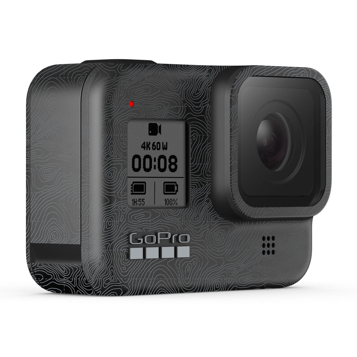Textured Stealth Slate GoPro Hero 8 Camera Skin