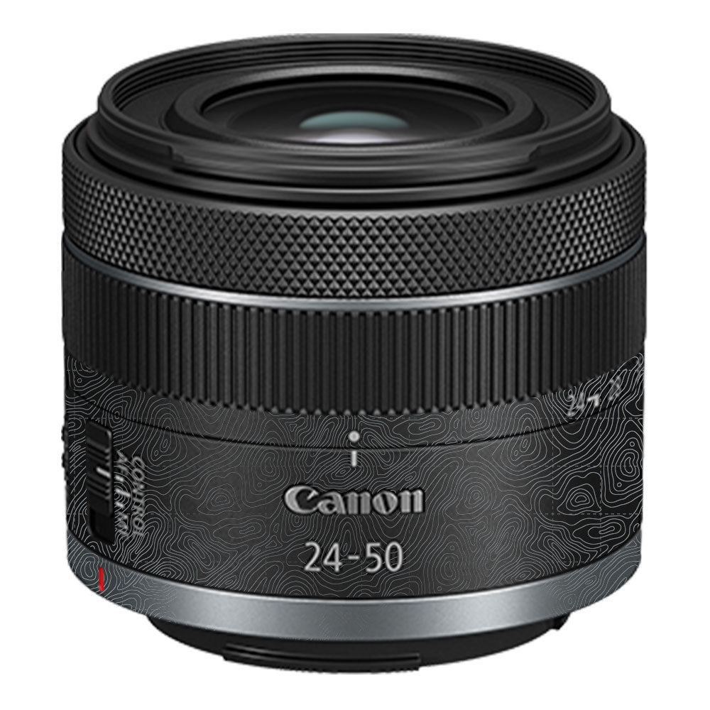 Textured Stealth Slate Canon RF 24–50mm f/4.5–6.3 IS STM Camera Lens Skin