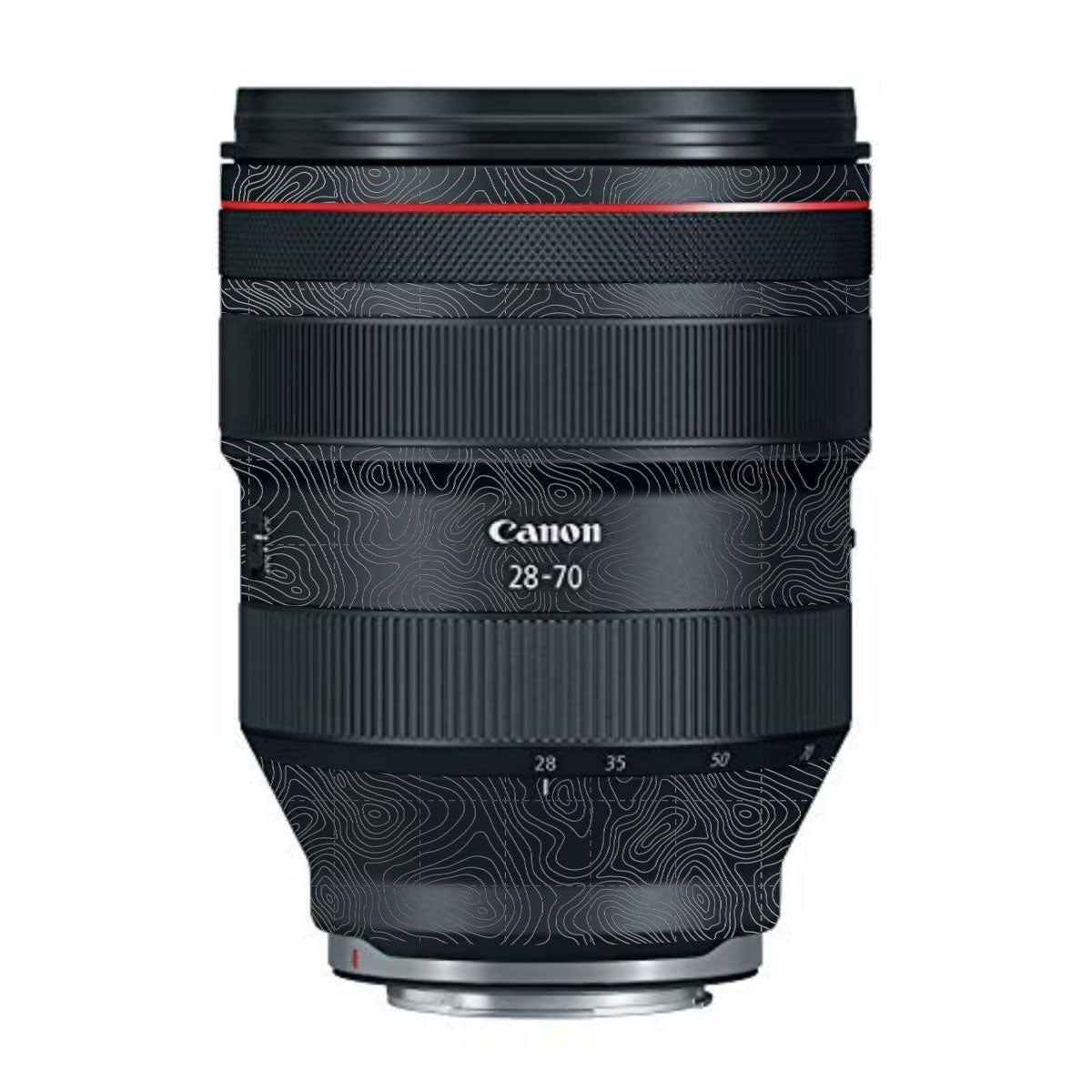 Textured Stealth Slate Canon RF 28-70mm F/2L USM Camera Lens Skin