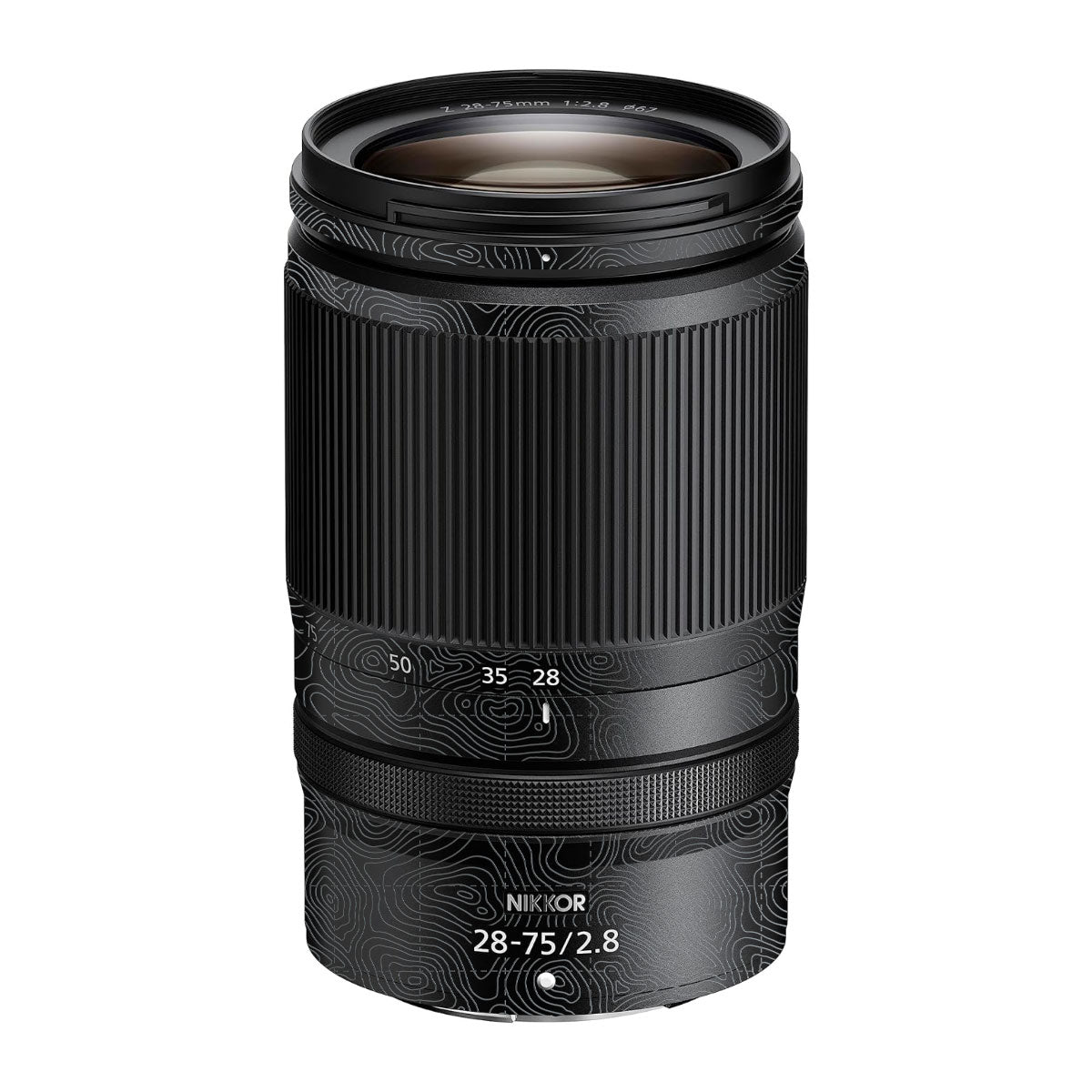 Textured Stealth Slate Nikon Nikkor Z 28-75mm F/2.8 Camera Lens Skin