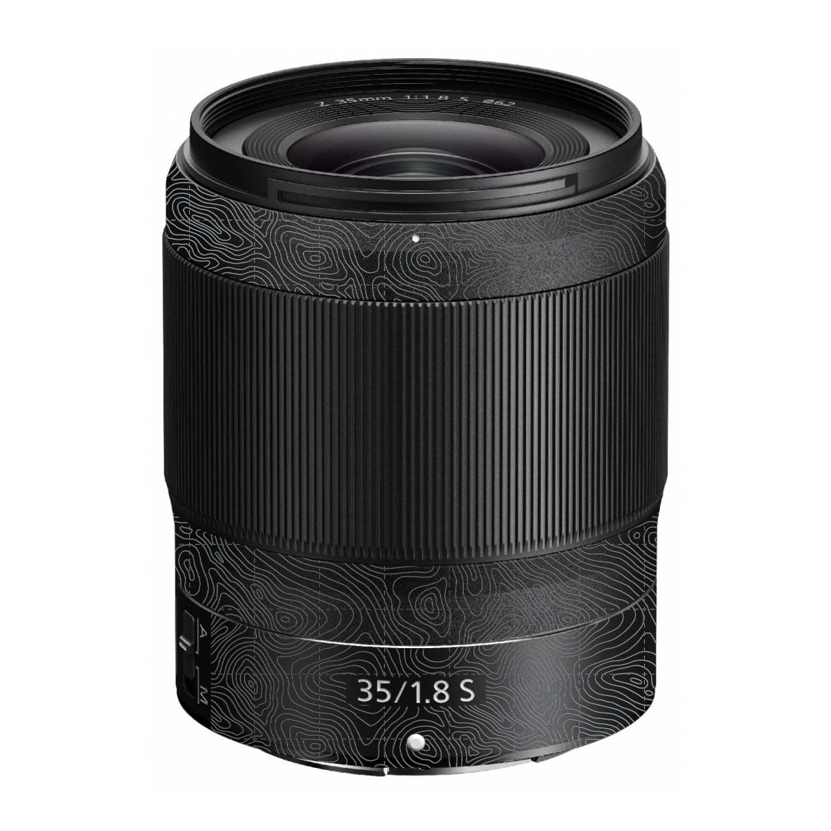 Textured Stealth Slate Nikon Nikkor Z 35mm F/1.8 S Camera Lens Skin