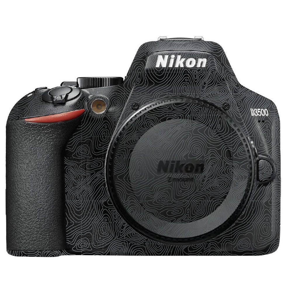 Textured Stealth Slate Nikon D3500 Camera Skin