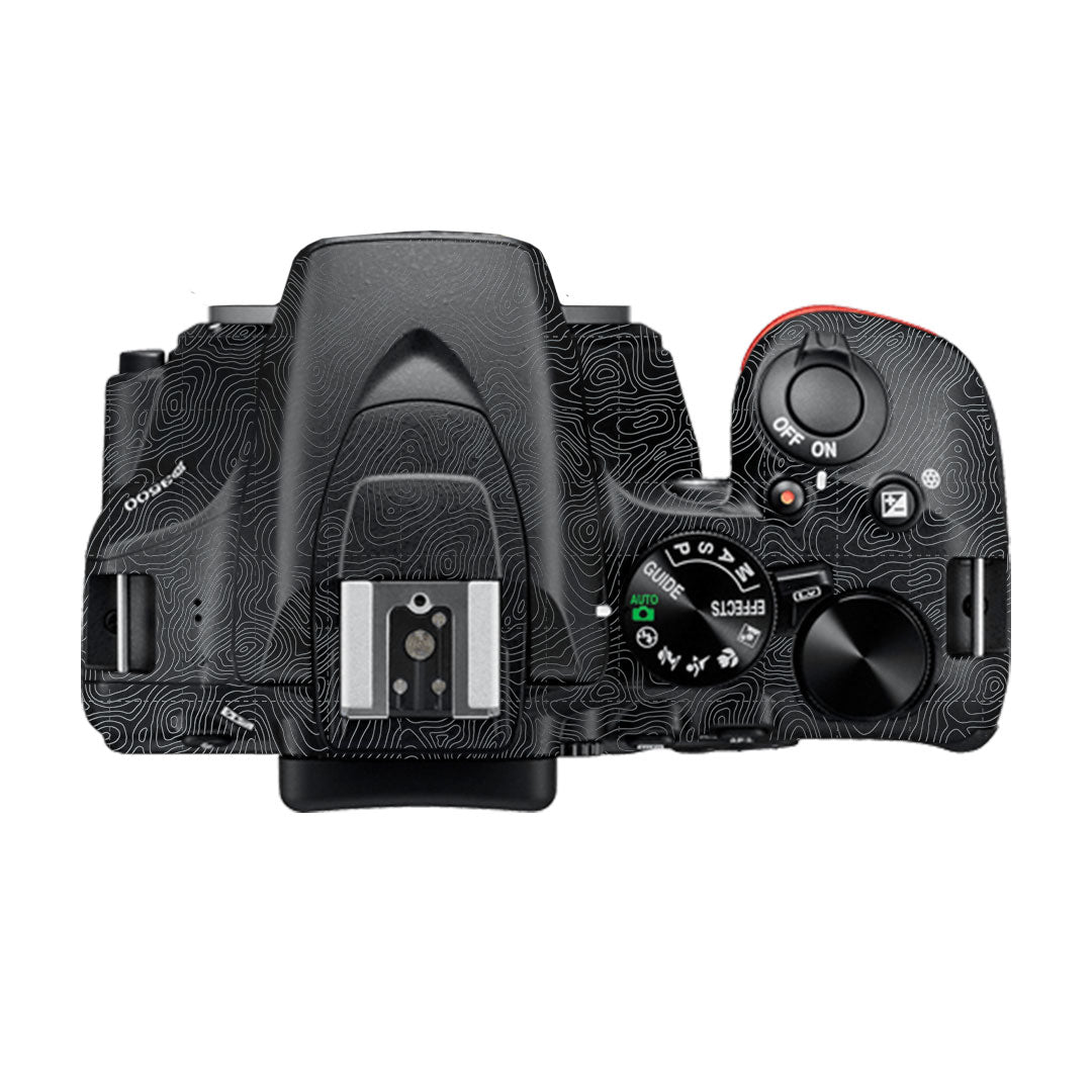 Textured Stealth Slate Nikon D3500 Camera Skin