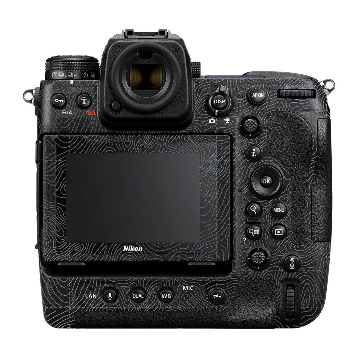Textured Stealth Slate Nikon Z9 Camera Skin