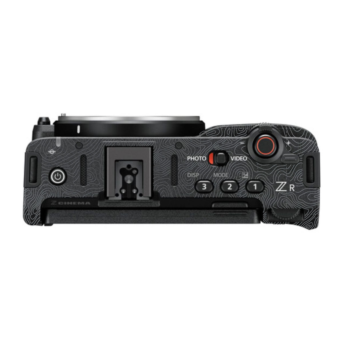 Textured Stealth Slate Nikon ZR Camera Skin