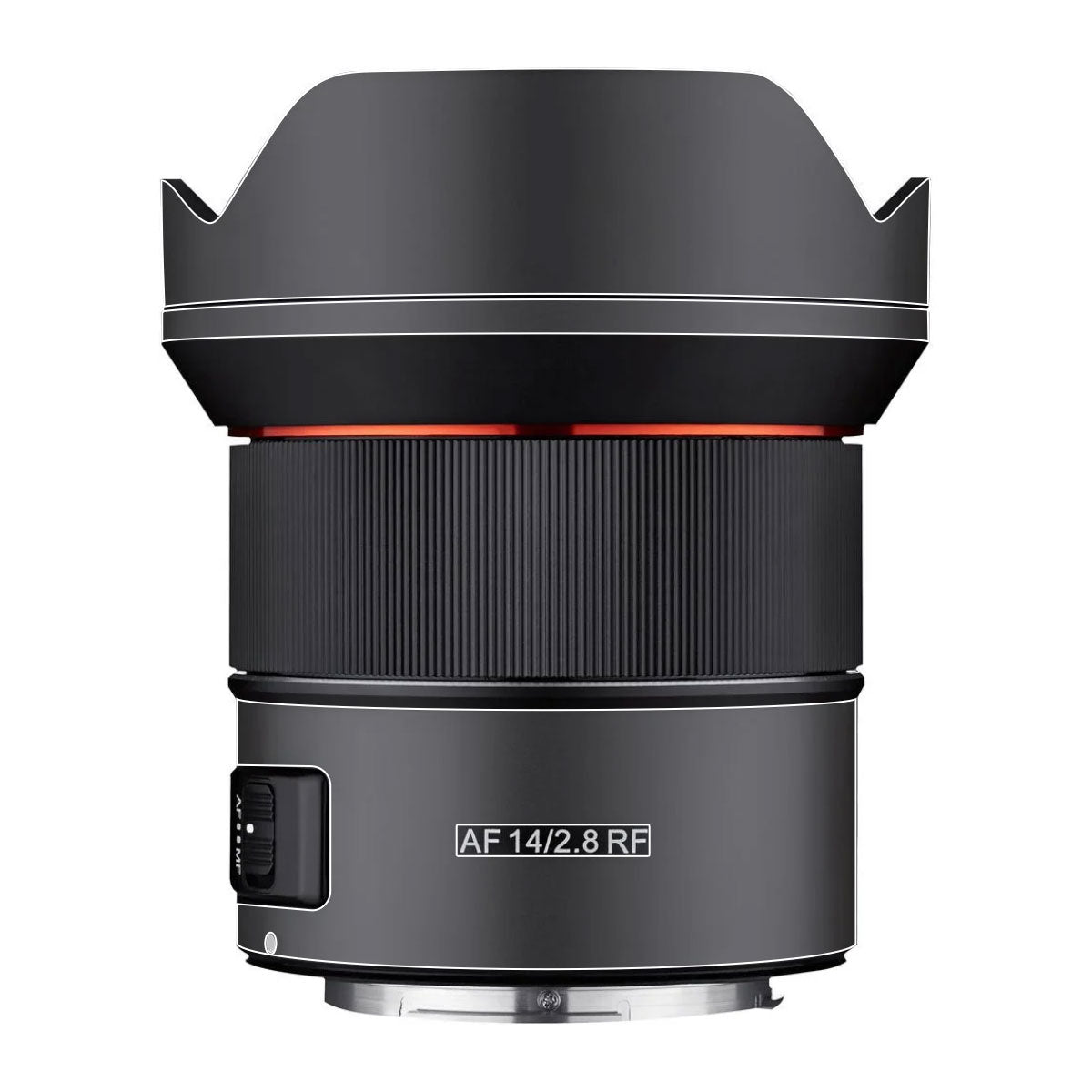 Transparent Samyang AF 14mm F/2.8 RF Camera Lens Skin