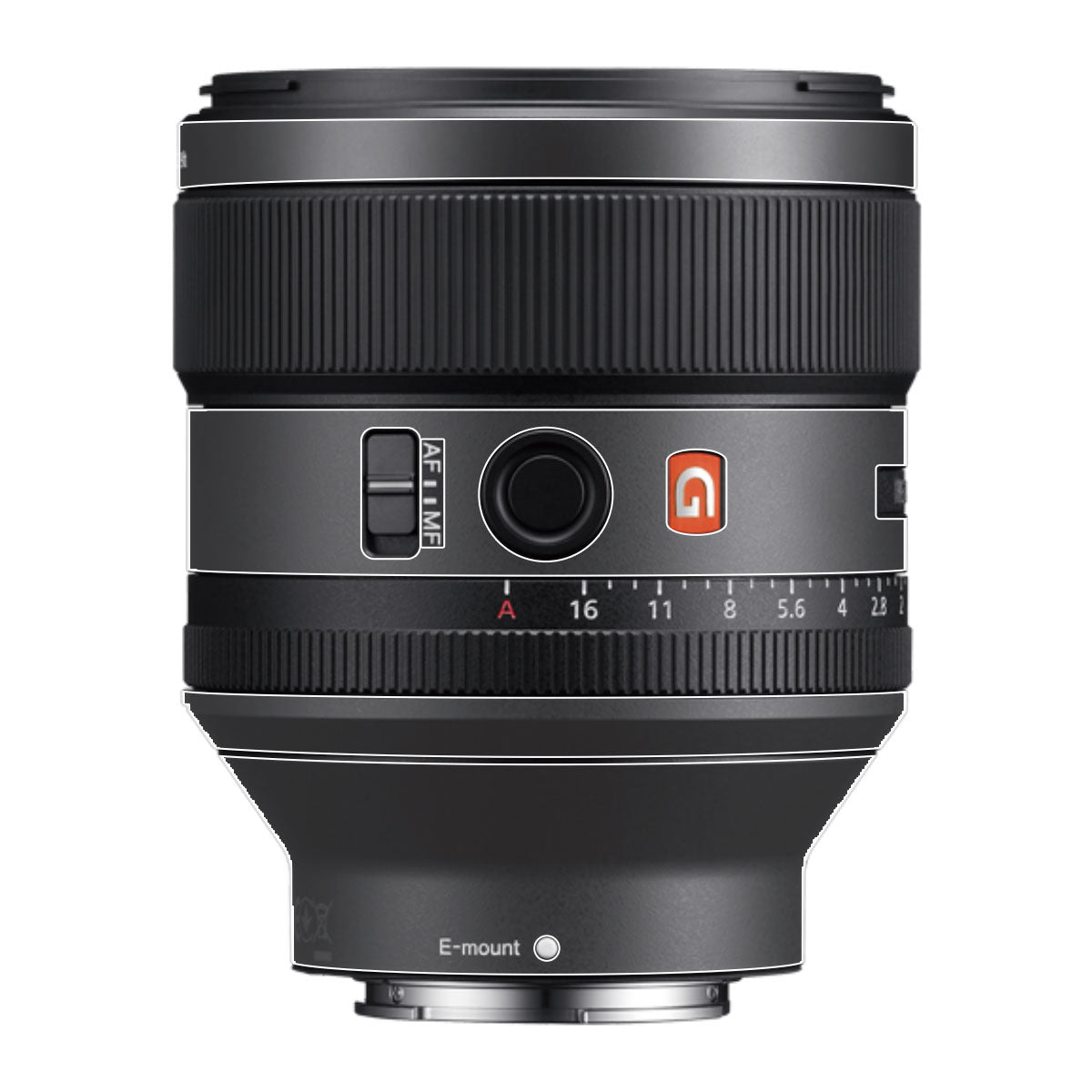 Transparent Samyang FE 85mm F/1.4 Camera Lens Skin