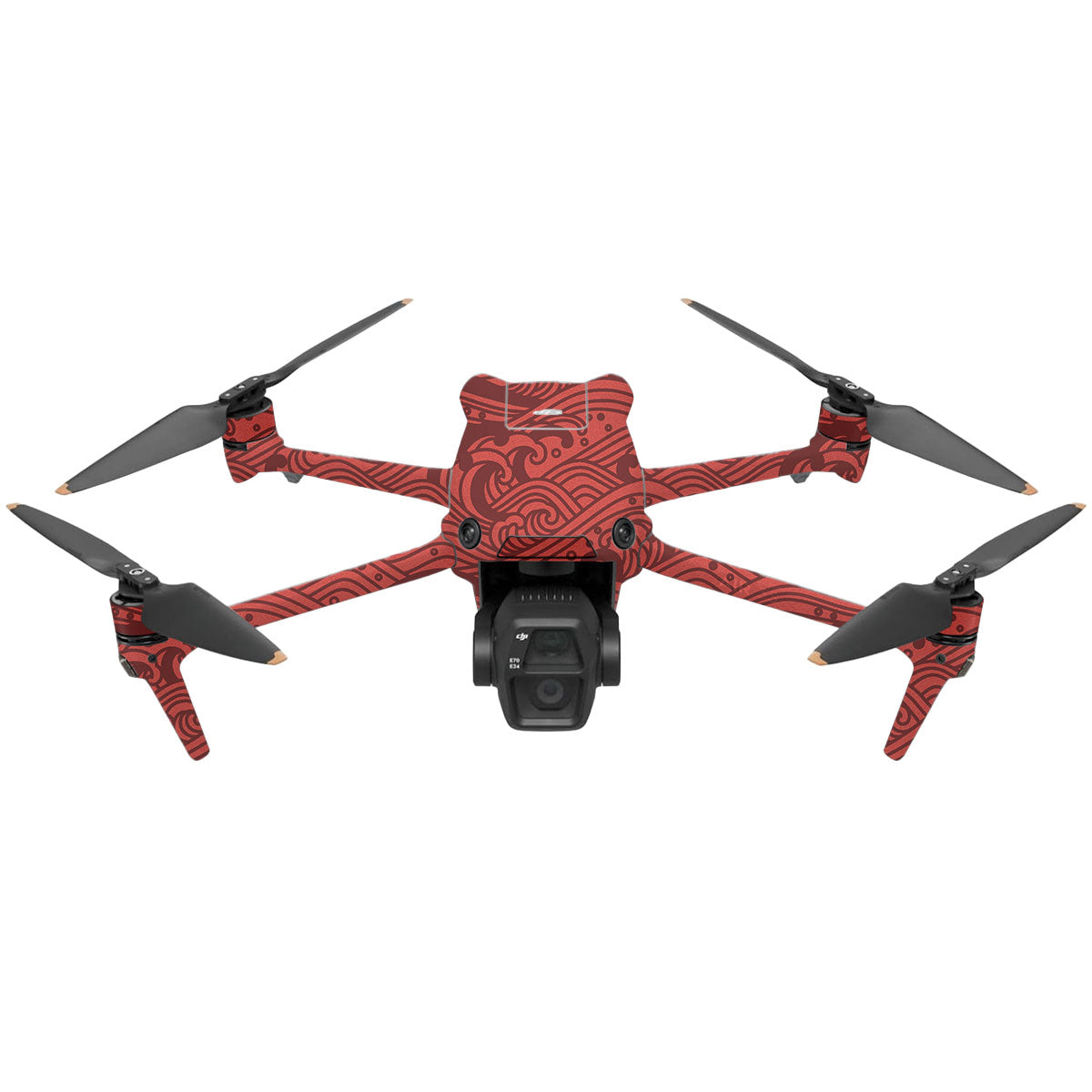 Textured Golden Tide DJI Air 3 Drone Skin