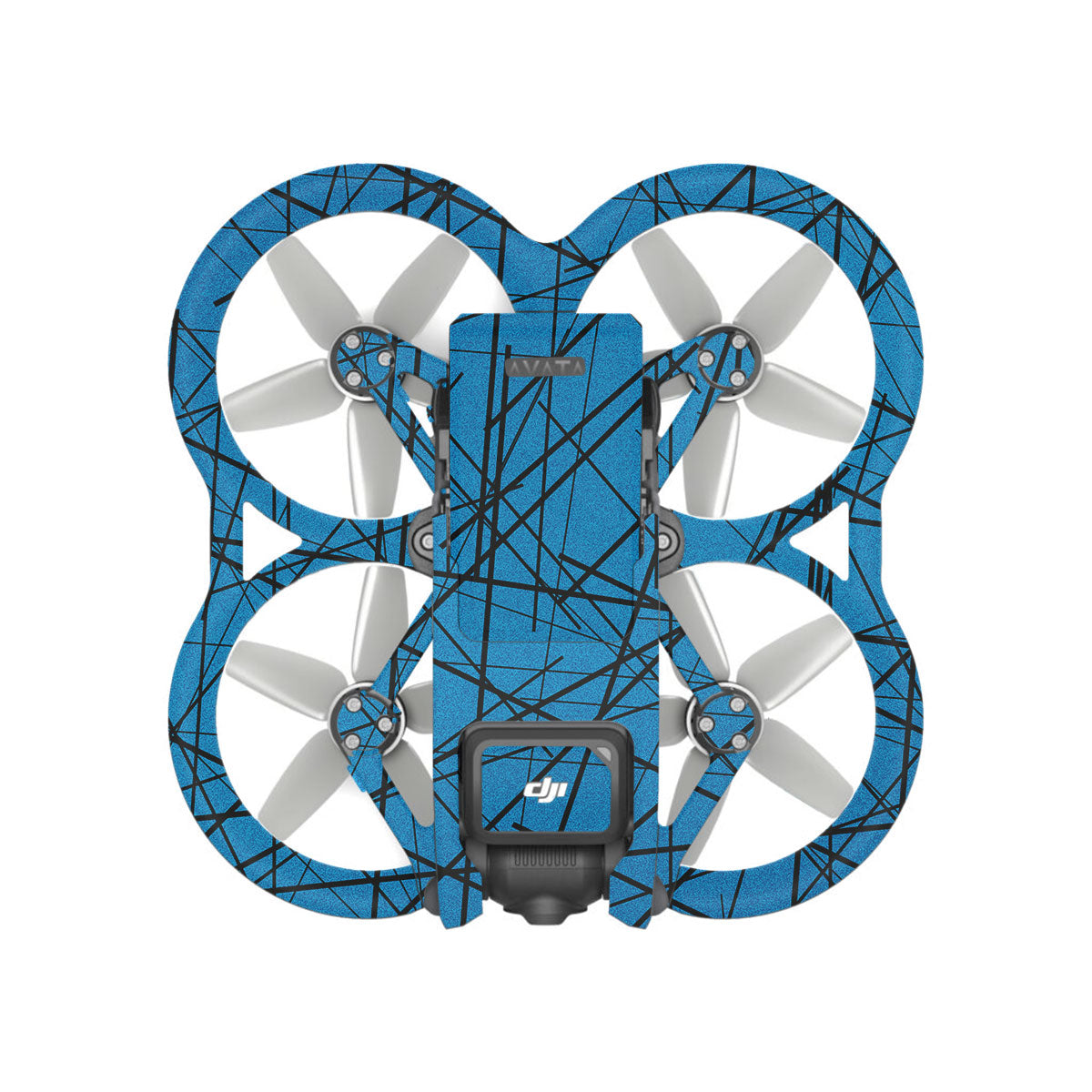 Textured Golden Web DJI Avata Drone Skin
