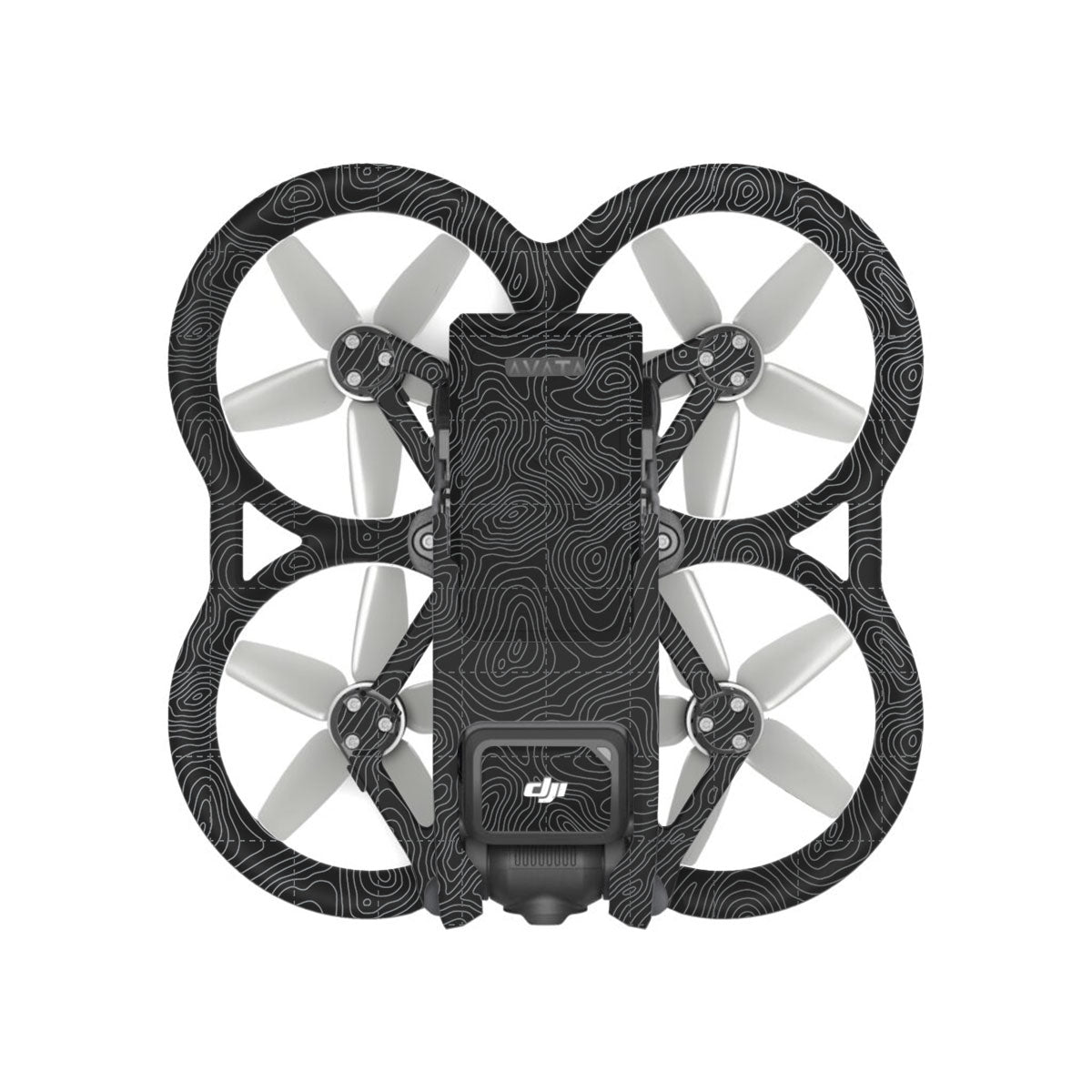 Textured Graphite Tread DJI Avata Drone Skin