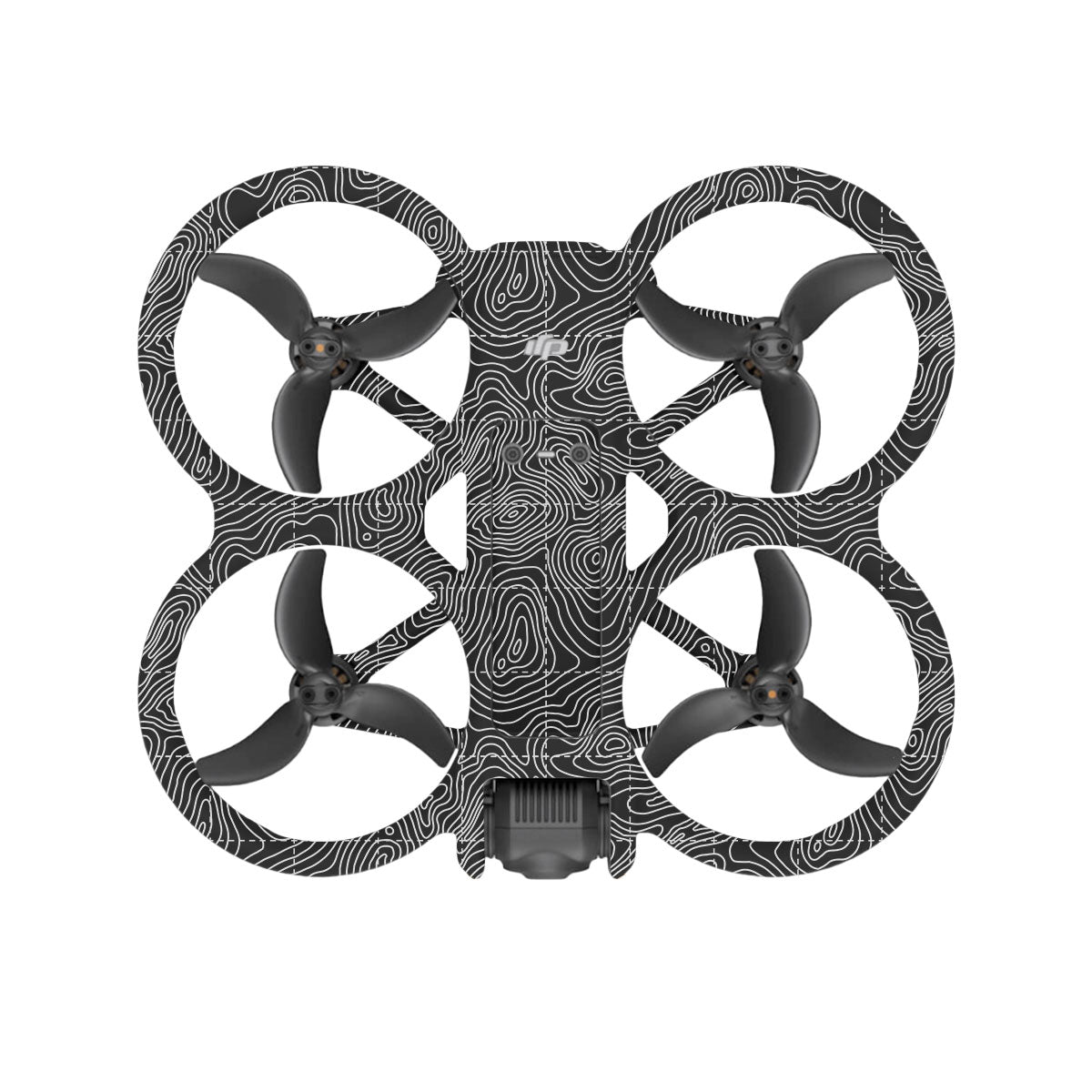Textured Stealth Slate DJI Avata 2 Drone Skin