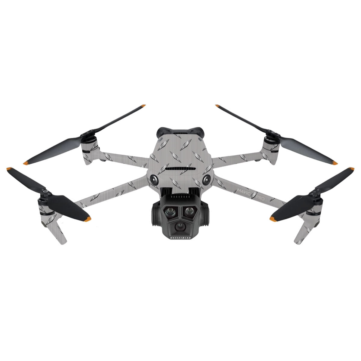Textured Silver Tread DJI Mavic 3 Pro Drone Skin
