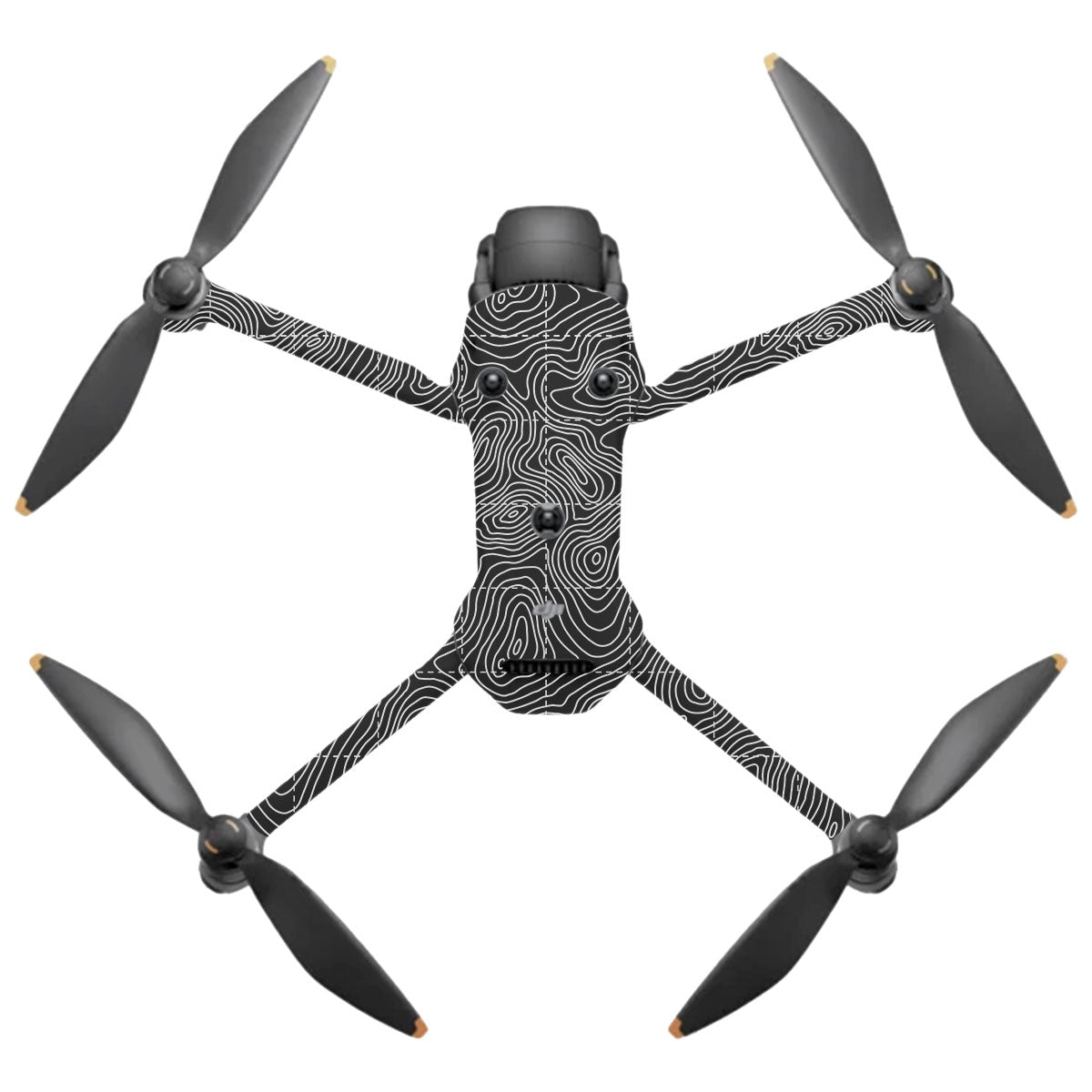 Textured Midnight Slate DJI Mavic 4 Pro Drone Skin
