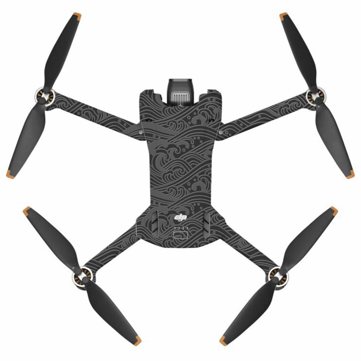 Textured Matte Charcoal DJI Mini 3 Pro Drone Skin