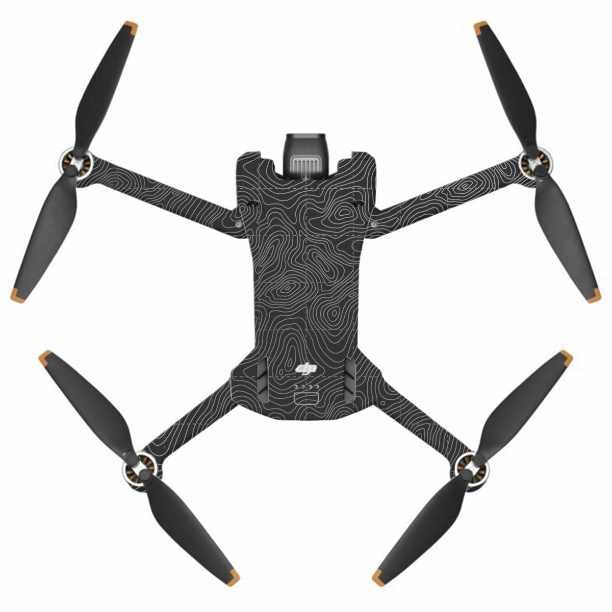 Textured Stealth Slate DJI Mini 3 Pro Drone Skin
