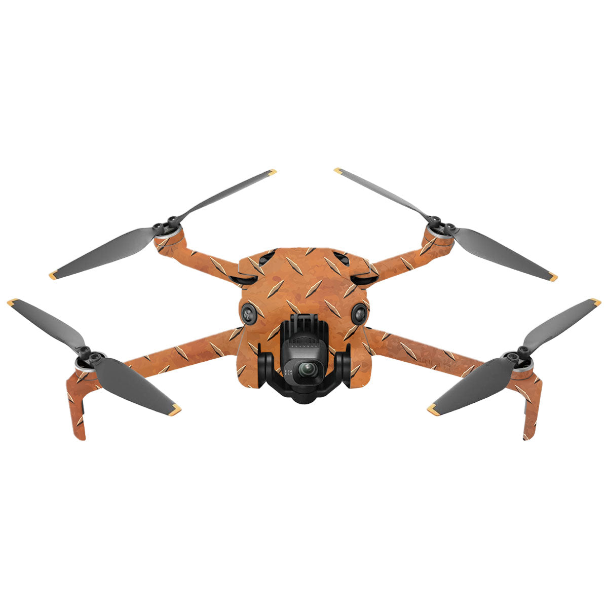 Textured Rust Forge DJI Mini 4 Pro Drone Skin
