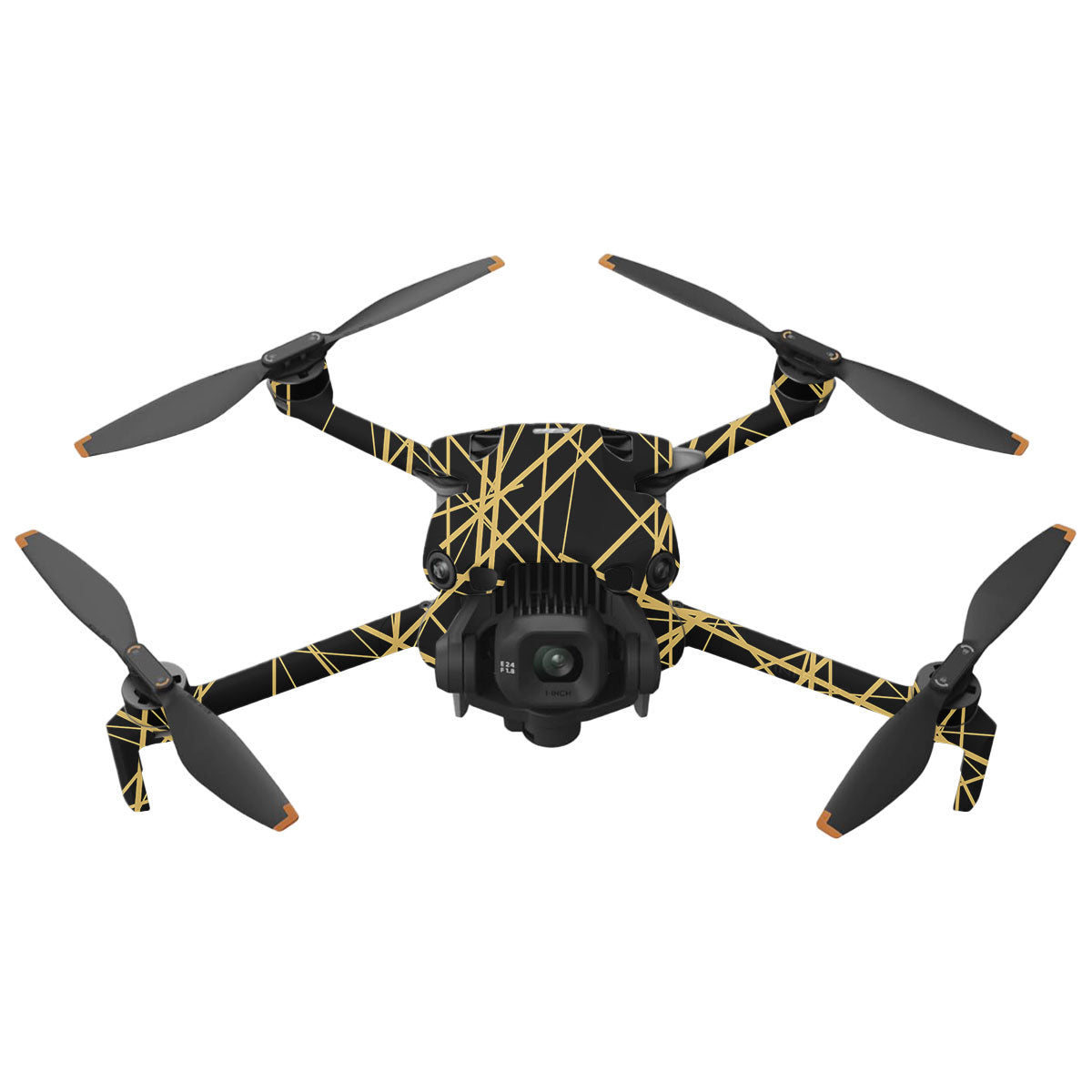 Textured Golden Web DJI Mini 5 Pro Drone Skin